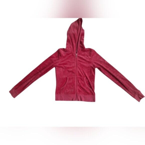 Juicy Couture Velour Terry Y2K Vintage Hoodie - Picture 5 of 12